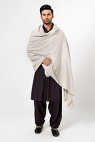 Châle long d'hiver pour homme en tissu doux de haute qualité, 100 % laine, motif à pois, couleur personnalisée, taille sur mesure, impression numérique