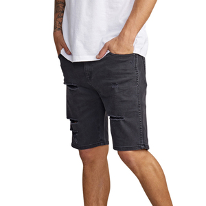 Low Moq Summer Mens New American Fashion Denim Shorts Bolsillos grandes Loose Street Wear Casual Jean Shorts Pantalones - Product Image 2