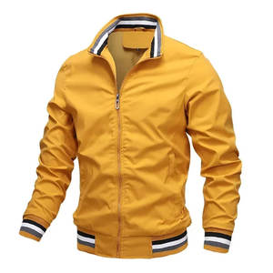 2024 hiver nouvelle mode hommes coupe-vent veste vêtements de sport décontractés Bomber vestes toile haute rue Style - Product Image 1