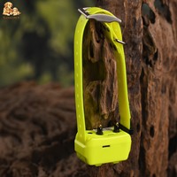 Collier de chien de chasse 4G AGPS, étanche IP68, tracker en métal/nylon, 9 niveaux de choc électrique, dispositif d'entraînement longue portée