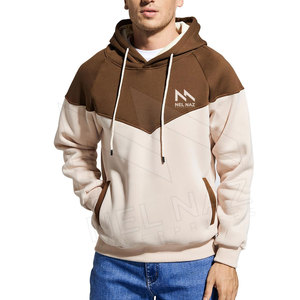 Street Style Custom Oversized Men Hoodies Blank Plain Bulk Invierno Hombres Sudadera Pullover Hoodies - Product Image 1