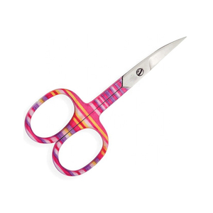 Ciseaux à ongles de haute qualité 3,9 pouces 0,92 à pointe fine, manche enduit de poudre, ciseaux à cuticules pour la beauté - Product Image 1