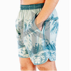 Pantalones cortos de sublimación para hombre de alta calidad, superventas, ropa de entrenamiento, uso informal, pantalones cortos de sublimación para hombre a la venta - Product Image 4