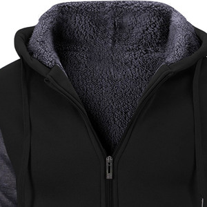 เสื้อฮู้ดดี้ผู้ชายผ้าฟลีซหนานุ่ม 380 กรัม สำหรับฤดูหนาว ผ้าฝ้าย 100% ทรงโอเวอร์ไซส์ พิมพ์ลาย ปักโลโก้  แบบยูนิเซ็กซ์ - Product Image 2