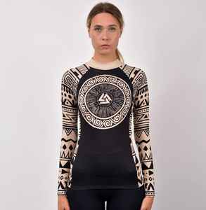 Women's Latest Design Lightweight Compression Shirt for Winter <b>Running</b> Wholesale <b>Price</b> <b>Running</b> Tops Base Layer - Product Image 1