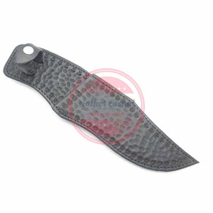 Funda de cuero hecha a mano personalizada para Cuchillo de hoja fija | cubierta de cuchillo de chef personalizada - Product Image 4
