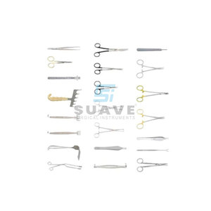 ชุดผ่าตัด,ชุดอบิโนพลาสติกสแตนเลส22ชิ้น - Product Image 1