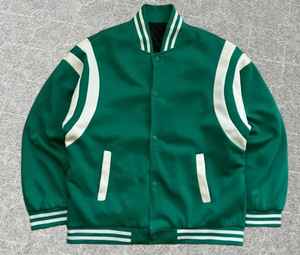 Letterman personnalisé Hommes Street Wear Varsity Jacket Salevess en cuir et personnaliser Logo Bomber Jumper Jacket Veste décontractée - Product Image 1