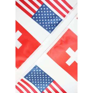 Russian Rectangle Flag Garland for Party Decorations - Product Image 3