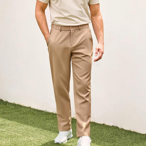 Pantalones de golf elásticos para hombre con logotipo personalizado marca OEM ideal para eventos promociones salidas casuales y uso deportivo - Product Image 2
