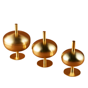 Cuenco de diseño atractivo y lujoso de calidad de exportación para Ramadán en maceta de diseño moderno con acabado dorado para dátiles - Product Image 3