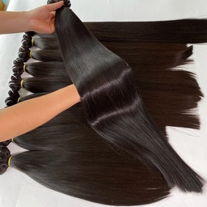 Extensiones de Cabello Humano Virgen Remy Vietnamita, Ondulado Profundo Suelto, Doble Trama, Mechones Dobles Cosidos a Máquina - Product Image 3