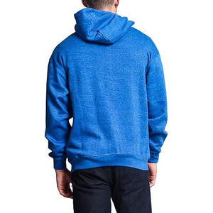 Sweats à capuche bleu royal, vente en gros d'usine, logo personnalisé, coton lourd, broderie imprimée, sweats à capuche en polaire personnalisés de haute qualité pour l'hiver - Product Image 3