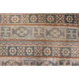 Alfombra rústica marrón verde grande de 2,4x4 pies, tejido plano turco, respaldo de látex de lana, Patchwork Rectangular para pasillo, alfombra de felpa para habitación - Product Image 5