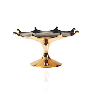 Top Sale Handcrafted Metal 2 Tier Gold Finished <b>Cake</b> Stand for Party <b>Supplies</b> Made of Pure Metal Customized Shape Regular Size - Product Image 3