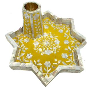 กล่องเสิร์ฟทรงดาวไข่มุกแม่สัตว์สวยงามเป็นมิตรต่อสิ่งแวดล้อมผลิตจากอินเดีย - Product Image 1