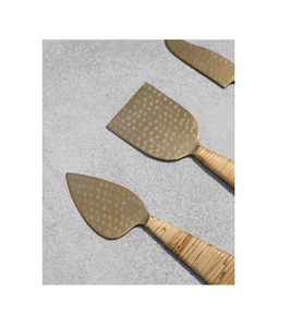 Ensemble de couteaux à fromage en laiton de qualité supérieure avec poignée Ensemble de couteaux à fromage Produit fait main Produits à faible coût - Product Image 6