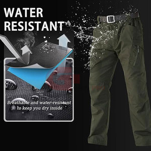 Ropa deportiva para hombre, pantalones Cargo ligeros, transpirables, de secado rápido, a prueba de viento, pantalones Cargo - Product Image 3