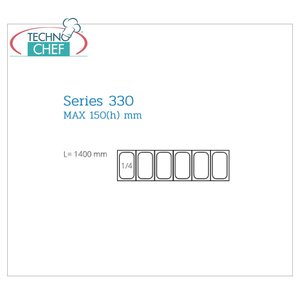 Vitrine Réfrigérée Commerciale en Acier Inoxydable de 140 cm de Long pour Ingrédients de Pizza, Équipement de Cuisine Professionnel pour 6 Conteneurs GN 1/4 - Product Image 3