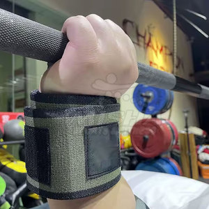 Muñequeras Premium para entrenamiento Compresión ajustable para levantamiento y muñequeras deportivas - Product Image 4