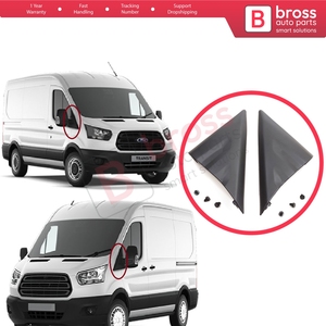 BSP1221 Side View Mirror <b>Door</b> Triangle Fender <b>Trim</b> Cover Set for Transit MK8 T18 V363 2013-2024 2016818 2016819 - Product Image 5