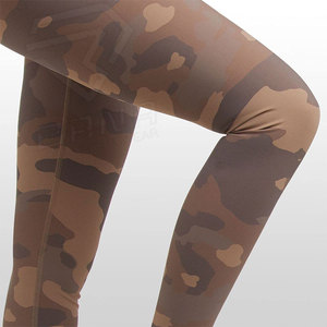Nuevo estilo transpirable antibacteriano estirable Fitness Wear mujeres Leggings para gimnasio deporte correr Yoga cintura alta - Product Image 6
