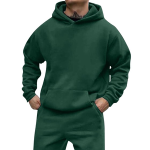 Sudadera con Capucha de Algodón Grueso y Terciopelo para Hombre, Servicio OEM, Sudadera con Capucha de Forro Polar para Mujer - Product Image 6