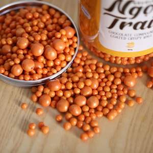 Premium Pearl Gold Compound <b>Chocolate</b> Crispy Balls High Quality HALAL Ingredient for Bakery Confectionery Decorating OEM/ODM - Product Image 3