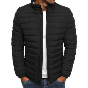 Doudoune d'hiver froid avec logo personnalisé pour hommes et femmes Manteau épais d'extérieur élégant Vestes de parka Vestes de duvet pour hommes - Product Image 2