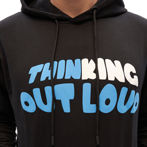 เสื้อฮู้ดดี้ผู้ชายผ้าฝ้าย 100% เป็นมิตรกับสิ่งแวดล้อม มีกระเป๋า ใส่ได้ในฤดูใบไม้ร่วง สกรีนโลโก้ได้ ผ้าหนา เนื้อเฟรนช์เทอร์รี่ ทรงหลวมไหล่ตก - Product Image 4