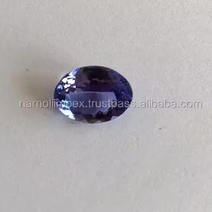 Piedra preciosa de tanzanita natural Color azul Corte ovalado 9,18*7,32*4,14 MM Excelente brillo Buena calidad para la fabricación de joyas Certificado IGI - Product Image 2
