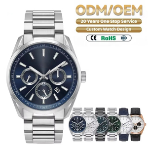 Montre automatique mécanique en acier inoxydable 316L avec logo personnalisé ODM OEM, mouvement Miyota 9120, multifonction, calendrier 24H, jour, mois, 100M ATM - Product Image 1