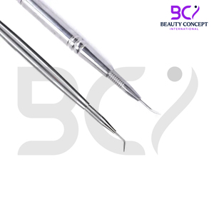 Nouveauté, outil de soin de beauté de qualité supérieure à double extrémité personnalisé, extension de cils en acier inoxydable, derniers outils de levage, crème - Product Image 5