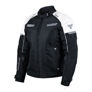 Chaqueta textil para motocicleta aprobada por la CE para mujer, chaqueta protectora impermeable y transpirable para motocicleta para mujer - Product Image 1