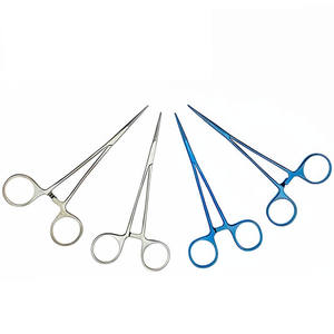 INNOVAMED-Pinza de bloqueo de pinza Kelly, pinza hemostática quirúrgica curvada recta, 14cm - Product Image 1