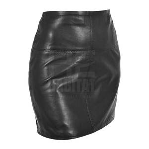 Faldas Midi de Cuero Genuino en Oferta, Tejido Suave y Cómodo para Mujer, Corte Elegante, Ideal para la Oficina - Product Image 3