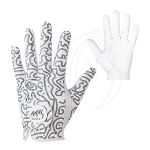 Gants de golf en cuir véritable pour hommes, doux, respirant, en peau de mouton pure, main gauche et droite - Product Image 1