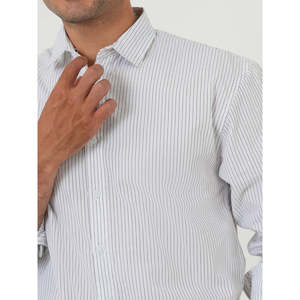 Chemise à carreaux décontractée pour homme HIROTO, 100% coton, coupe ample, style western, manches longues, taille 3XL, tissu popeline tissé - Product Image 5