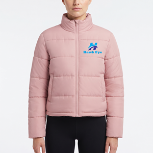 High Quality Simple Streetwear Women Puffer <b>Jacket</b> 2026 Fashion Trends Winter Thick Crop Bubble Puffer <b>Jacket</b> <b>Cropped</b> Zipper - Product Image 2