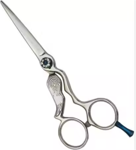 Professionnel toutes tailles 1220 ciseaux de coupe de cheveux manuels en acier inoxydable beauté amincissant Slicker avec des salons de lames tranchantes et émoussées - Product Image 1