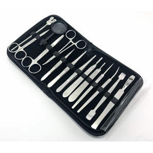 Kit de instrumentos de disección entomológica, fuente de alimentación Manual de acero inoxidable de calidad alemana, estándar-MOL para estudiantes de medicina - Product Image 1