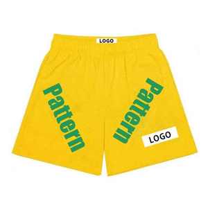 <b>Low</b> MOQ Summer Printed Casual Board <b>Shorts</b> Elastic <b>Waist</b> Quick Dry Plus Size Men's Digital Printing Basketball Mesh <b>Shorts</b> - Product Image 1