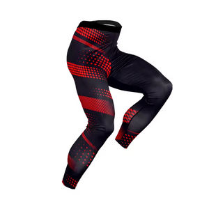 Nuevo diseño de pantalones de chándal de compresión para gimnasio para hombres, ropa de gimnasio, camisas deportivas, conjuntos de ropa deportiva para hombres, uniforme MMA de secado rápido - Product Image 3