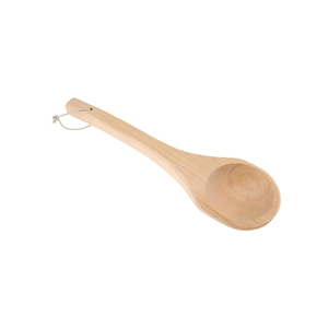 Cuillère à louche à soupe de haute qualité pour la graisse à sauce Cuillère à long manche pour la cuisson au meilleur prix couleur bois naturel - Product Image 5