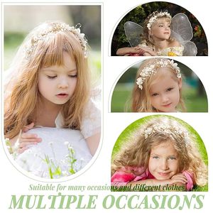 Serre-tête de demoiselle d'honneur, accessoires de <span class=keywords><strong>cheveux</strong></span> pour demoiselle d'honneur, serre-tête de princesse en strass et perles, serre-tête de mariée pour <span class=keywords><strong>mariage</strong></span> - Product Image 6
