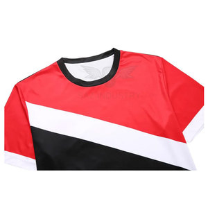 Camiseta personalizada para hombre, camisa bordada en blanco de calidad, venta al por mayor - Product Image 3