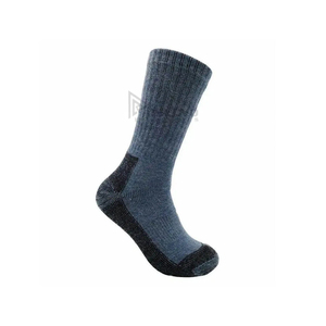 Trendy Men's <b>Thick</b> Anti-Bacterial Jacquard Knitted Cotton Blend Comfortable Breathable Ankle <b>Socks</b> for <b>Winter</b> Daily Casual Wear - Product Image 5