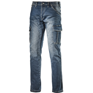 Pantaloni Cargo in Denim Col. Blu Mis. 36 (52) - Product Image 1