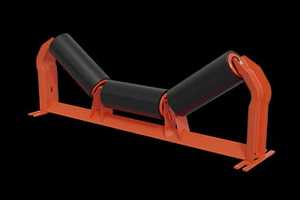 Con lăn băng tải sản xuất vành đai băng tải tự sắp xếp máng mang mang tàu sân bay trở lại làm biếng con lăn - Product Image 6