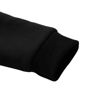 Sudadera con capucha de lana con cremallera Sudadera con capucha forrada de lana polar personalizada para hombre Logotipo bordado personalizado Sudadera con capucha de lana polar de piel sintética esponjosa cálida - Product Image 4